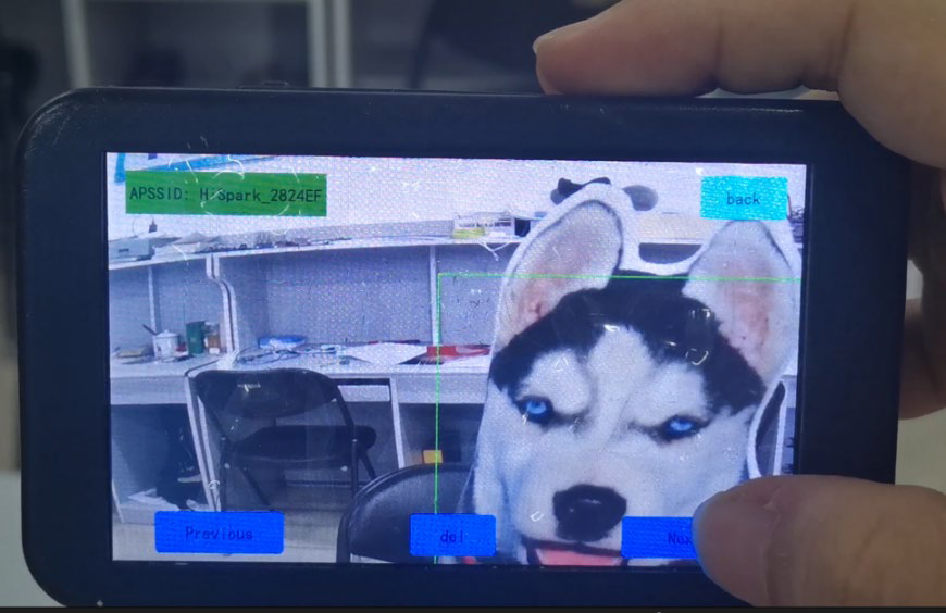 板端拍照效果